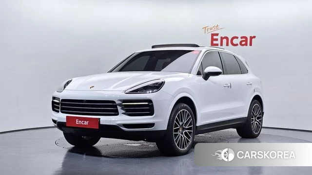 Porsche Cayenne (PO536) 2019 Белый из Кореи