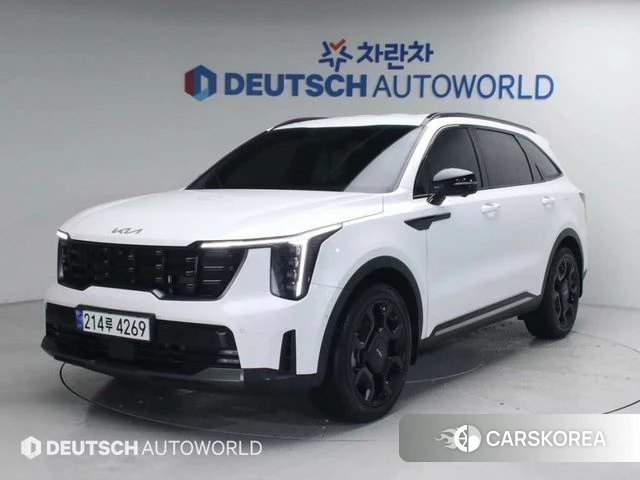 Kia The New Sorento 4th Generation 2024 Белый из Кореи