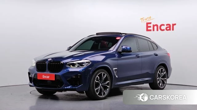 BMW X4M (G02) 2020 Синий из Кореи
