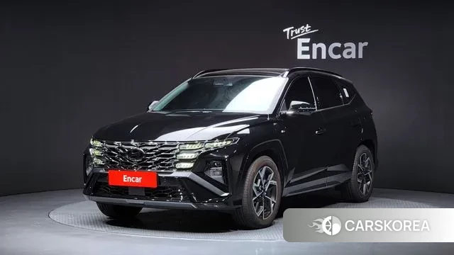 Hyundai The New Tucson (NX4) 2024 Черный из Кореи