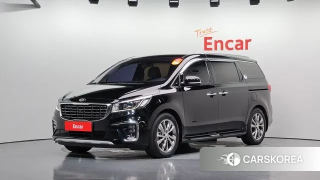 Kia The New Carnival 2018 Черный из Кореи