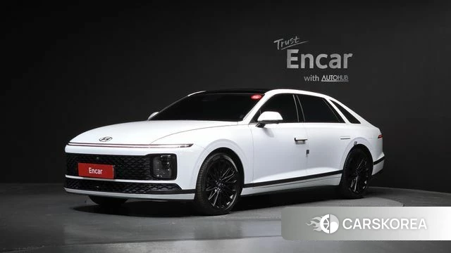 Hyundai Grandeur Hybrid (GN7) 2023 Белый из Кореи