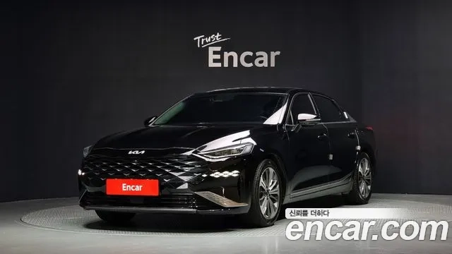 Kia K8 2021 Черный из Кореи