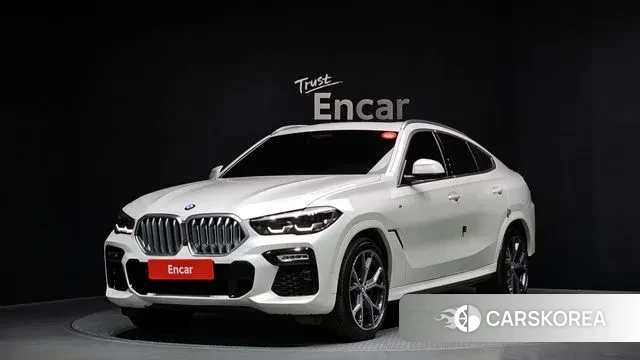 BMW X6 (G06) 2020 Белый из Кореи