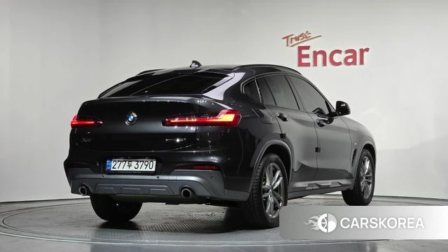 BMW X4 (G02) 2021 Серый из Кореи