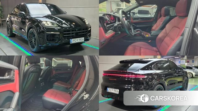 Porsche Cayenne (PO536) 2025 Черный из Кореи