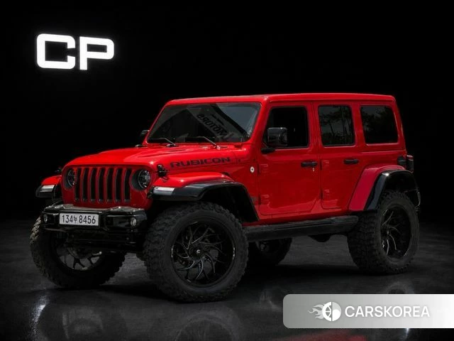 Jeep Wrangler (JL) 2021 Красный из Кореи