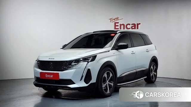 Peugeot 5008 second generation 2022 Белый из Кореи