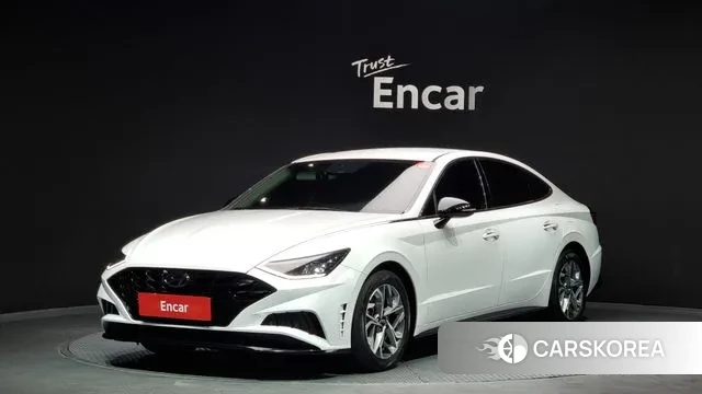 Hyundai Sonata (DN8) 2022 Белый из Кореи