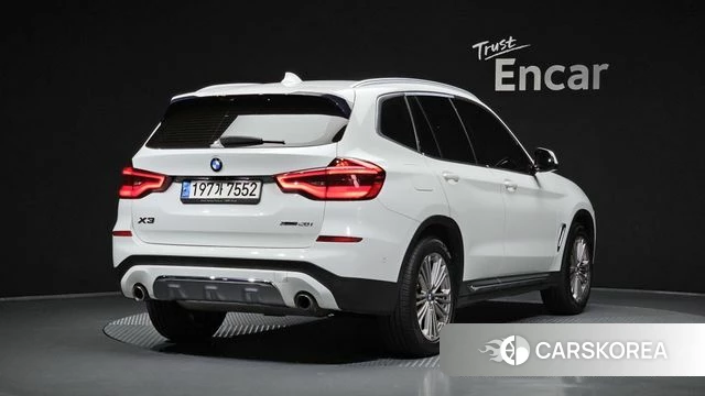 BMW X3 (G01) 2021 Белый из Кореи