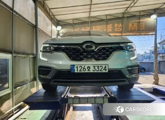 Renault Korea (Samsung) The New QM6 2021 Белый из Кореи