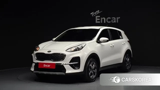 Kia Sportage The Bold 2021 Белый из Кореи