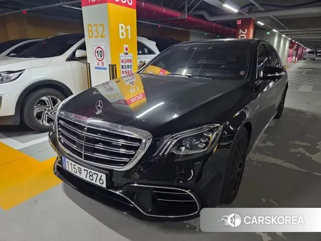 Mercedes-Benz S-Class W222 2018 Черный из Кореи