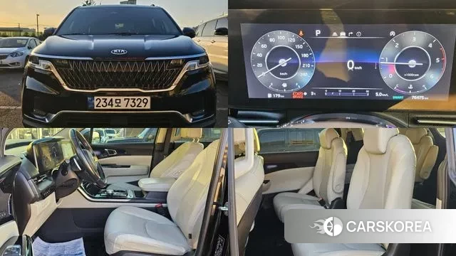 Kia Carnival 4th generation 2020 Черный из Кореи