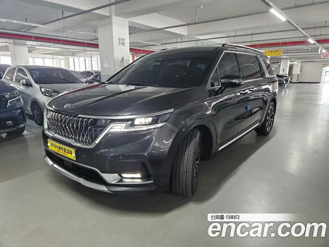 Kia Carnival 4th generation 2021 Серый из Кореи