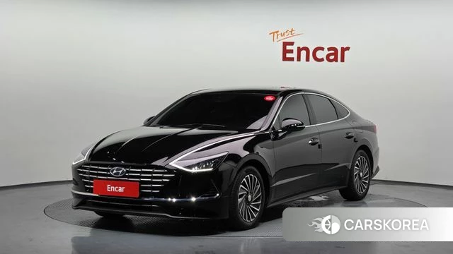 Hyundai Sonata Hybrid (DN8) 2023 Черный из Кореи