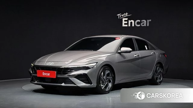 Hyundai The New Avante Hybrid (CN7) 2024 Серебристо-серый из Кореи
