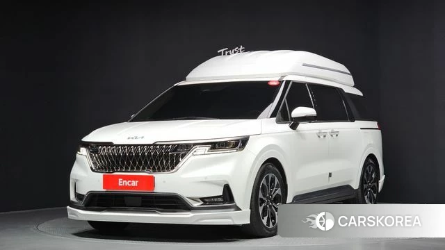 Kia Carnival 4th generation 2023 Белый из Кореи