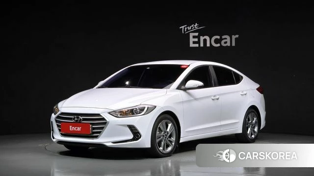 Hyundai Avante AD 2018 Белый из Кореи