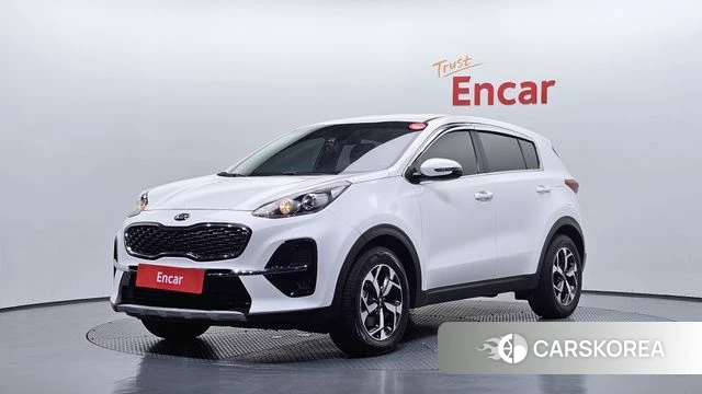 Kia Sportage The Bold 2021 Белый из Кореи