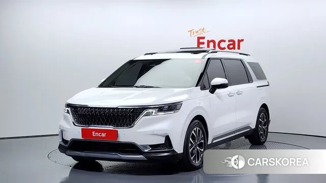 Kia Carnival 4th generation 2021 Белый из Кореи