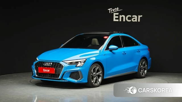 Audi A3 (8Y) 2023 Синий из Кореи
