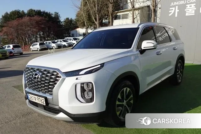 Hyundai Palisade 2021 Белый из Кореи