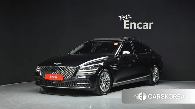Genesis G80 (RG3) 2020 Черный из Кореи