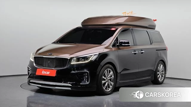 Kia The New Carnival 2018 Черный из Кореи