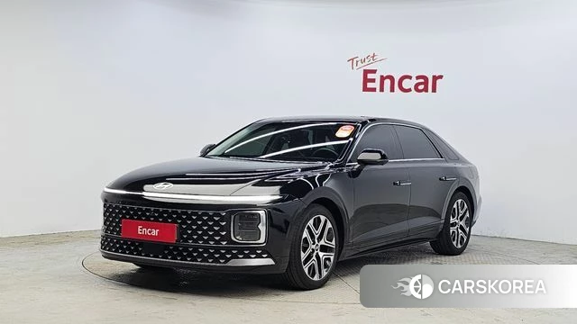 Hyundai Grandeur (GN7) 2023 Черный из Кореи