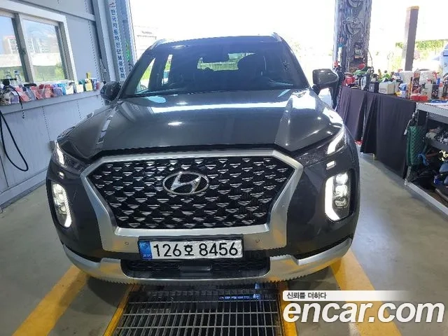 Hyundai Palisade 2021 Зеленый из Кореи
