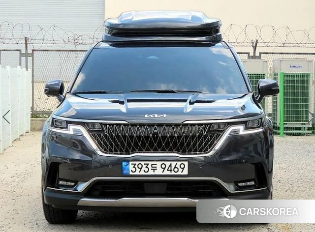 Kia Carnival 4th generation 2023 Серый из Кореи