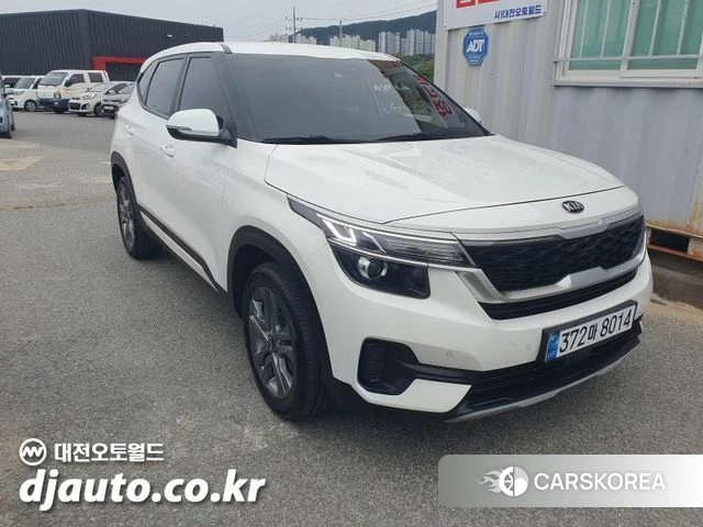 Kia Seltos 2020 Белый из Кореи