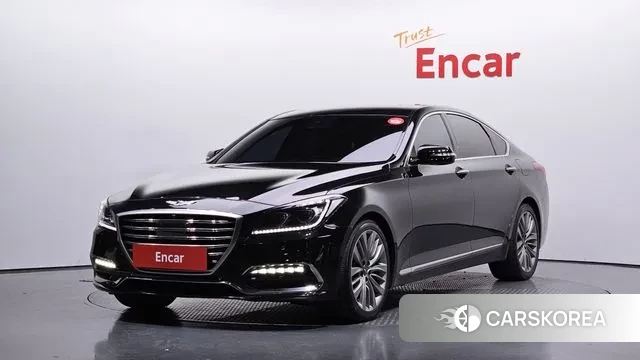 Genesis G80 2018 Черный из Кореи