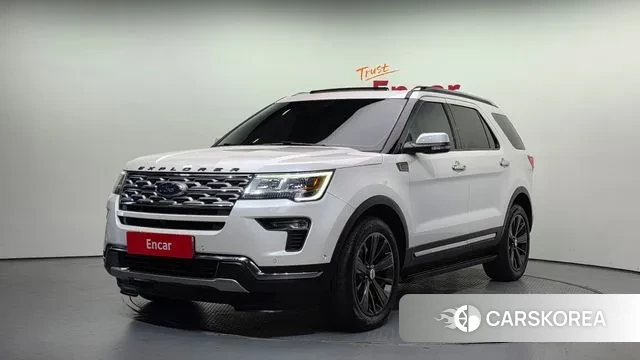 Ford Explorer 2018 Белый из Кореи