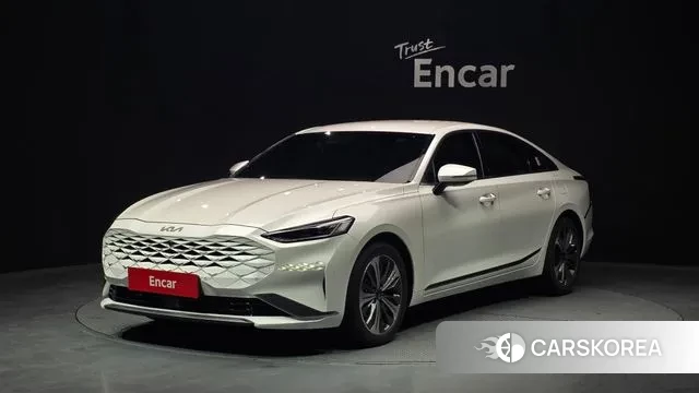 Kia K8 Hybrid 2021 Белый из Кореи