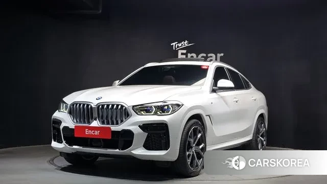 BMW X6 (G06) 2022 Белый из Кореи