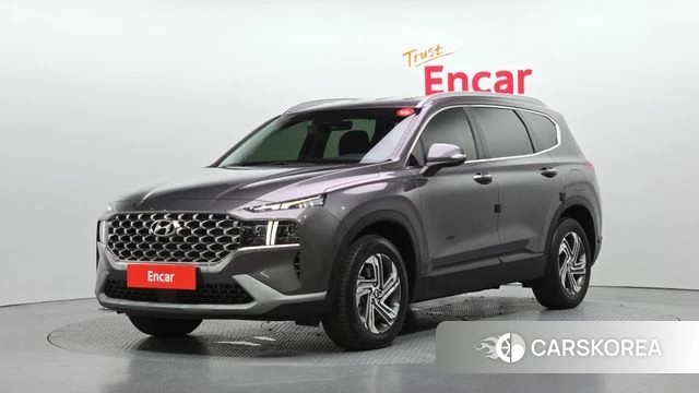 Hyundai The New Santa Fe 2022 Серый из Кореи