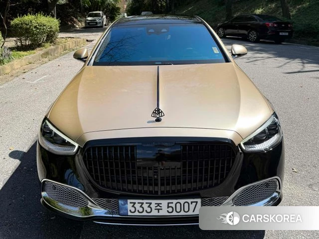Mercedes-Benz S-Class W223 2022 Золотой двухцветный из Кореи
