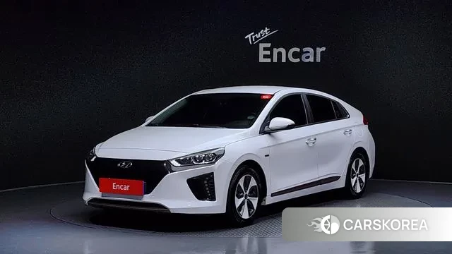 Hyundai Ionic Electric 2018 Белый из Кореи