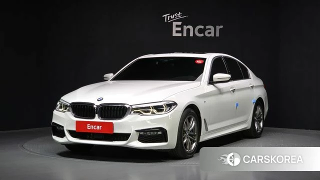 BMW 5 Series (G30) 2018 Белый из Кореи