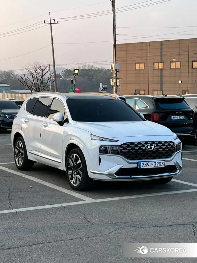 Hyundai The New Santa Fe 2020 Белый из Кореи