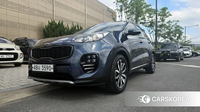 Kia Sportage 4th Generation 2018 Синий из Кореи