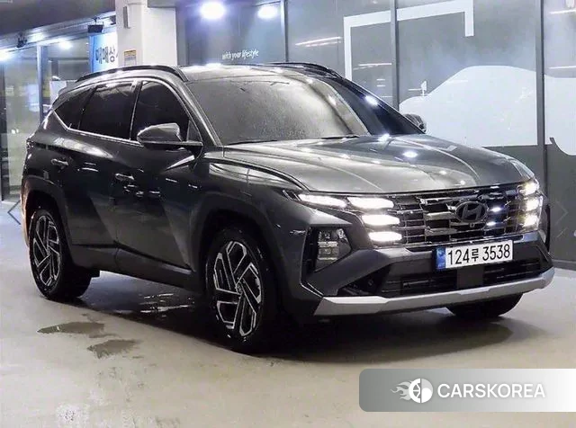 Hyundai The New Tucson Hybrid (NX4) 2024 Серый из Кореи