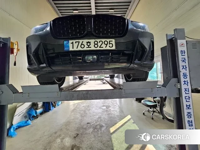 BMW X4 (G02) 2022 Серый из Кореи