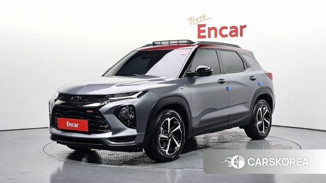 Chevrolet (GM Daewoo) Trailblazer 2021 Серый из Кореи