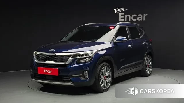 Kia Seltos 2019 Синий из Кореи