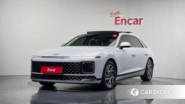 Hyundai Grandeur (GN7) 2022 Белый из Кореи