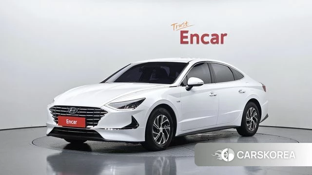Hyundai Sonata Hybrid (DN8) 2020 Белый из Кореи