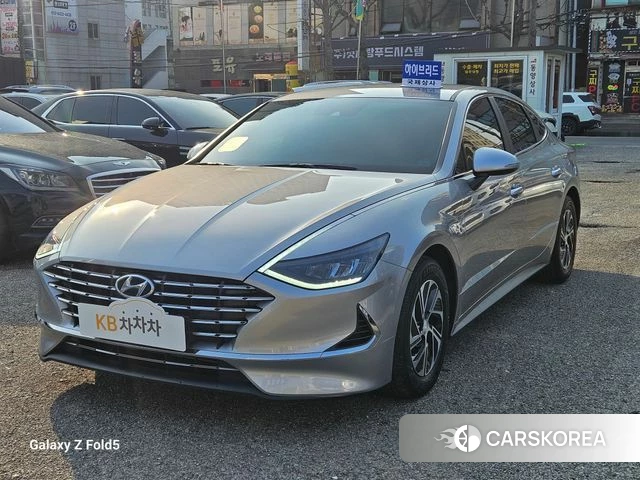Hyundai Sonata Hybrid (DN8) 2021 Серебристо-серый из Кореи